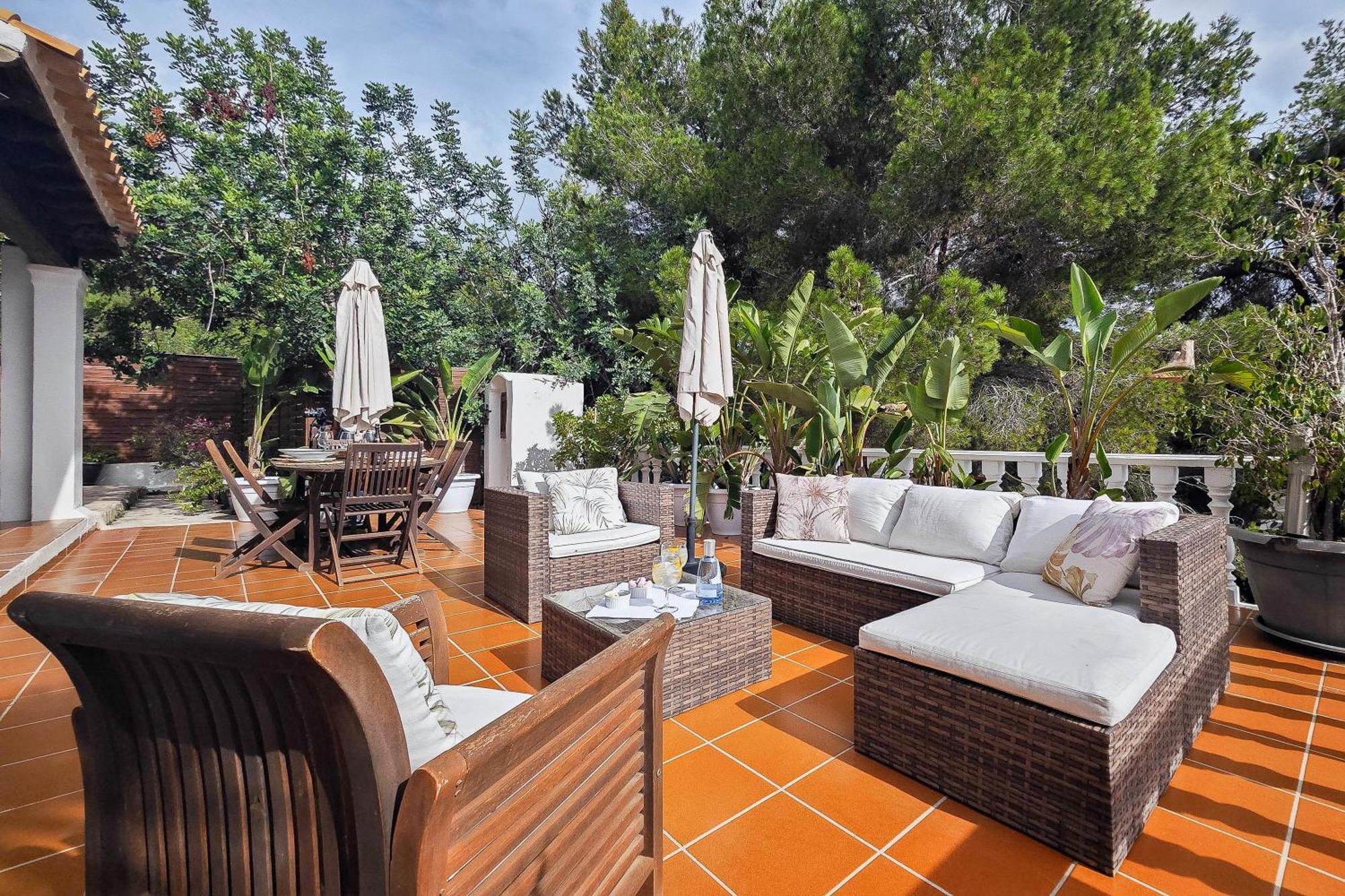 Villa Mercedes Santa Eularia des Riu Dış mekan fotoğraf